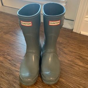 Gray Mid calf Hunter Boots